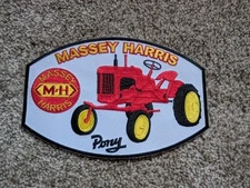 Massey Harris Pony Patch - 6'' X 4'' - Free Shipping