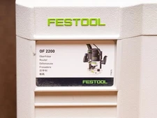 Festool  OF  2200 EB Plunge ROUTER with accessories