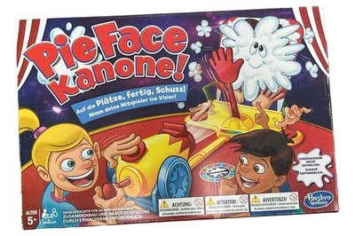 Hasbro Gaming Pie Face Kanone! Partyspiel Familienspiel Kinderspiel