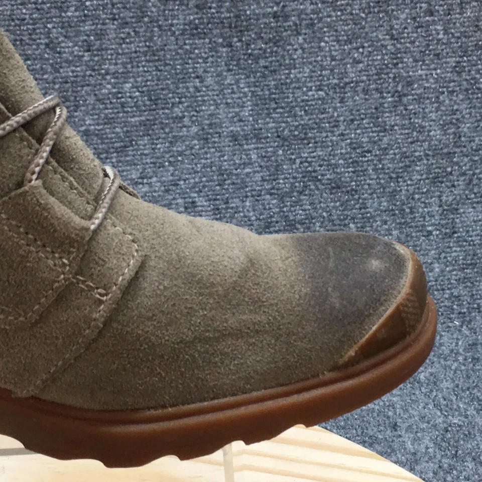 Sorel Botas Mujer 8.5 Toronto Botín Verde Con Cordones Tacones de Cuña NL2115-245 Foto 2 de 4