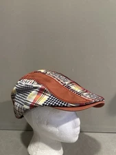 Jamont Patchwork Newsboy Hat One Size
