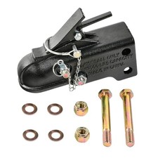 2-5/16" Adjustable Trailer Coupler, 15000LBS Capacity Heavy Duty Channel-Mount