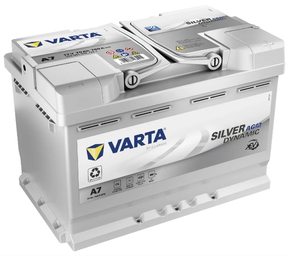 Varta E39/A7 UK Ref 096 Start Stop Plus AGM Car Battery 570 901 076