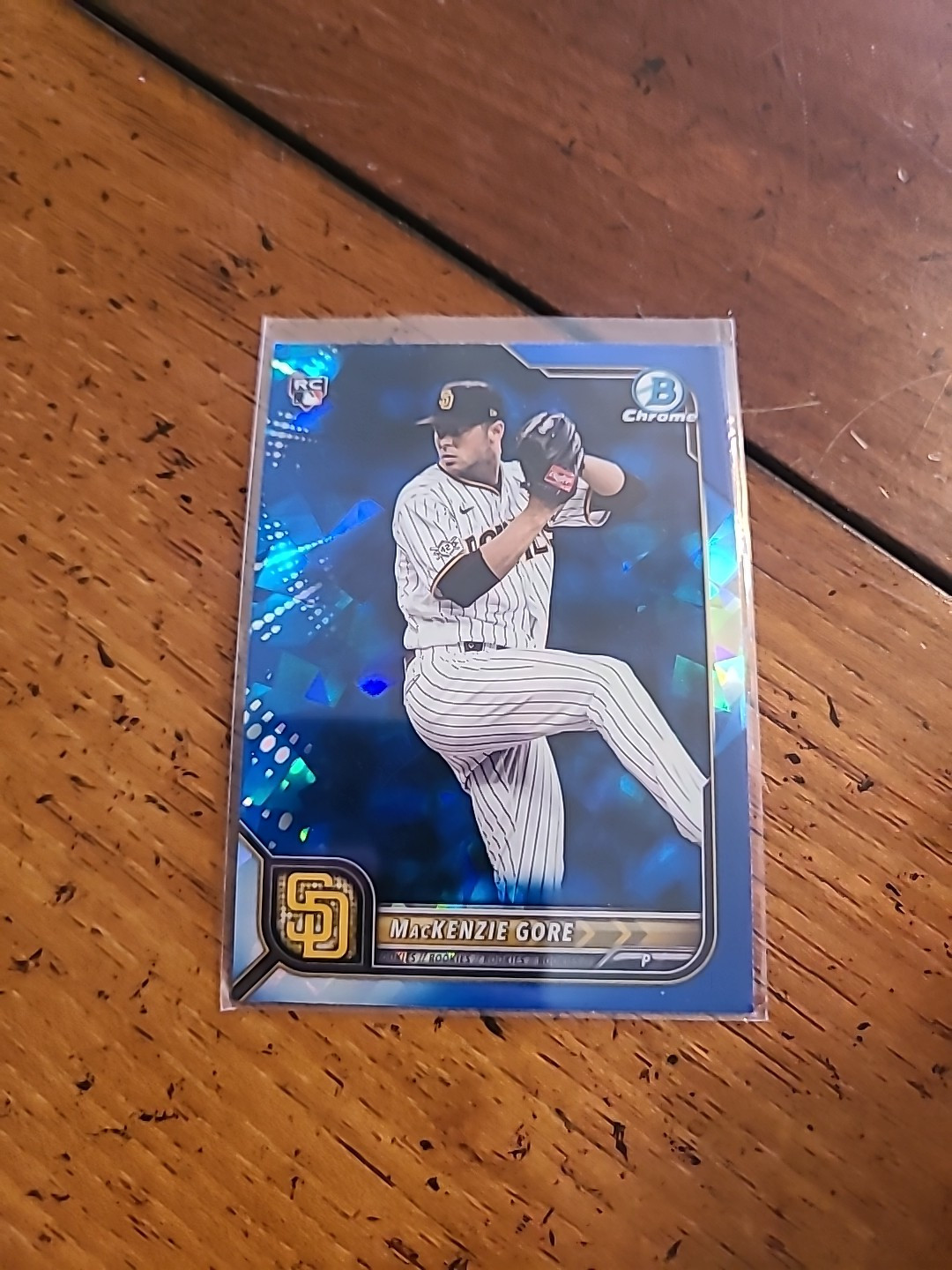 2022 Bowman Chrome Sapphire Edition - #67 Mackenzie Gore (RC)