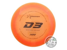 NOS Prodigy Discs 400 D3 172g Orange Black Stamp Distance Driver Golf Disc