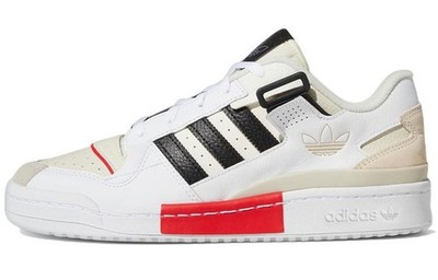 Adidas Originals Forum Exhibit Low White Vivid Red - GZ0937 Size
