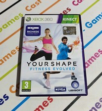 YOURSHAPE FITNESS EVOLVED  XBOX 360 PAL ITALIANO DISCO COME NUOVO PER KINECT 