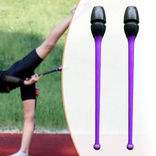 2 Gymnastics Sticks/Clubs, Rhythmic Gymnastics Sticks, Usable Twirling Device,