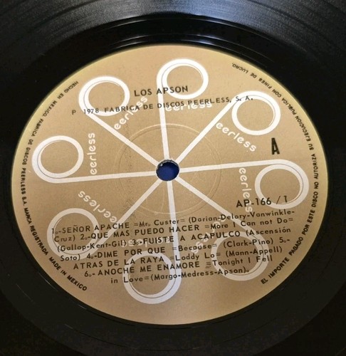 Los Apson, Box Set, 1978 Peerless, 3 LPs, VERY GOOD CONDITION PLUS-Vinyl LP-VG+ - Picture 14 of 17