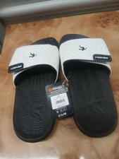 AND1 Men’s Athletic Adjustable Swirl Slide Sandals. Size 12 NWT