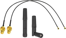 Dual Band Small Wifi Antenna 2.4Ghz 5Ghz RP-SMA Male Antenna with RP-SMA Female