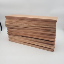 Warped/Offs Solid Spanish Cedar Planks 25 Pcs 12" x 3" x 1/4" Cigar Craft Wood