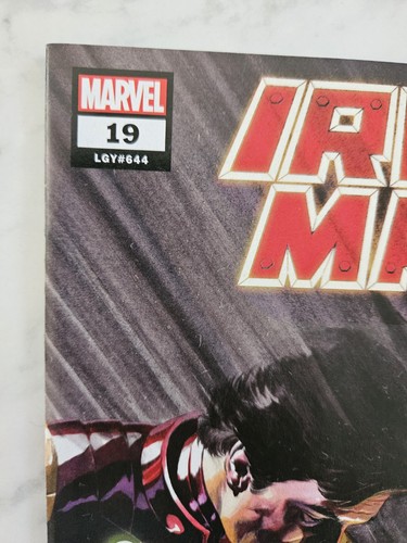 Iron Man Issue #19 Alex Ross Signed Cover With COA Marvel 2022 - Picture 4 of 10