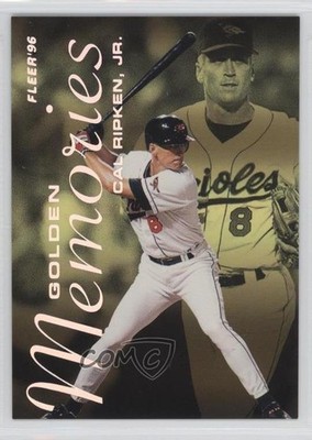 1996 Fleer Golden Memories Cal Ripken Jr #8 HOF g9z