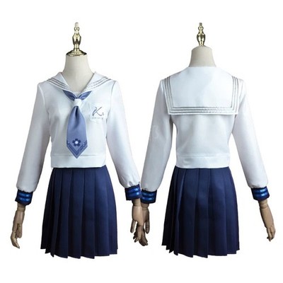Genshin Impact x Heytea Kamisato Ayaka L Größe JK Cosplay Kostüm 