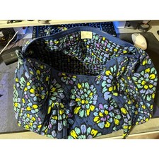 Vera Bradley Indigo Pop Large Miller Travel B...