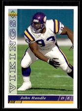 1993 Upper Deck John Randle Minnesota Vikings #307