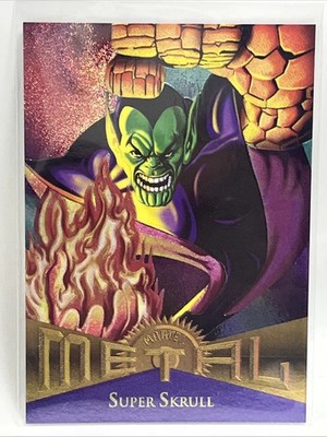 1995 Fleer Marvel Metal Cards (1-138) - You Pick - FREE SHIPPING 5+ Cards NM