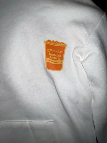 Maruchan Ramen Long Sleeve Hoodie. New With Tags. Kids Size 6/7 - Picture 2 of 5