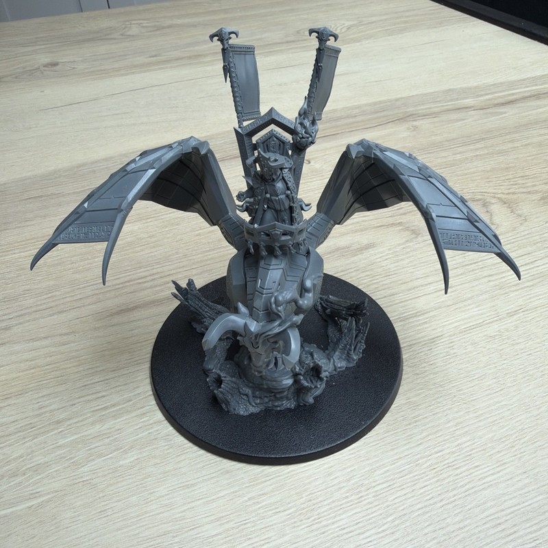 Age Of Sigmar Helsmiths Of Hashut Daemonsmith on Infernal Taurus Built
