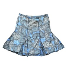 Jaclyn Smith Multicolor Pleated Trumpet Skirt: 90s, Y2K