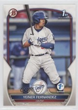 2023 Bowman 1st Edition Yeiner Fernandez #BPPF-138 e9p
