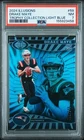 2024 PANINI ILLUSIONS TROPHY COLLECTION LIGHT BLUE #59 DRAKE MAYE RC /249 PSA 7
