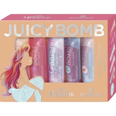Essence Disney The Little Mermaid Juicy Bomb Lipgloss Set 5x10ml Neu OVP - Bild 1 von 4