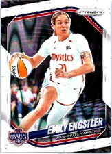 2025 Panini Prizm WNBA #84 Emily Engstler White Seismic Prizms