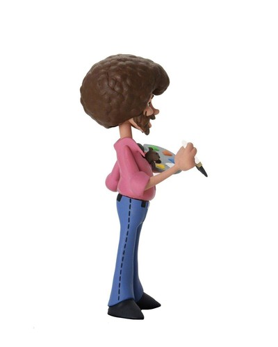 Figura de acción The Joy of Painting 6" Bob Ross con Peapod Toony Classics, de - Imagen 14 de 17