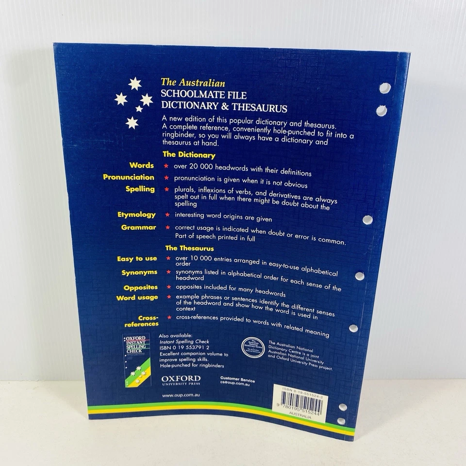 Oxford The Australian Schoolmate File Dictionary 2nd Ed Large Paperback - Image 2 of 4