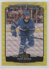 2022-23 O-Pee-Chee Platinum Marquee Rookies Yellow Surge Nick Cicek #274 03uh