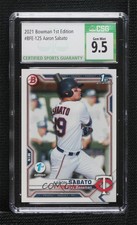 2021 Bowman 1st Edition Aaron Sabato #BFE-125 CSG 9.5 Gem Mint h1k