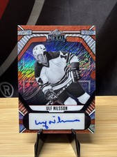 2025 Leaf Metal Legends Autographs Ulf Nilsson 3/6 #BA-UN1