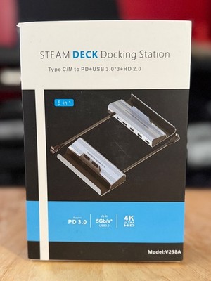 Steam Deck Docking Station 5 in 1 - Model V258A - BRAND NEW in Box