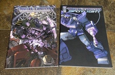 The Transformers: Megatron Origin TPB OOP IDW 2007 + Deception Spotlight