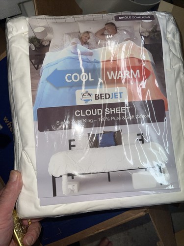 BedJet Cloud Sheet Single Zone King Size Kühlen & Wärmen Gebraucht Ladenretoure