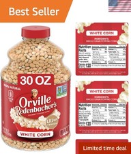 30 oz Kosher Gourmet Popcorn Kernels Light, Fluffy, and Delicious Snack