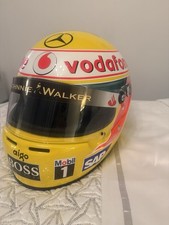 LEWIS HAMILTON 2008 F1 REPLICA HELMET FULL SIZE - FORMULA ONE WORLD CHAMPION