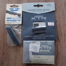 SHIMANO XTR V brake shoe for 1 car + 1 Kool Stop