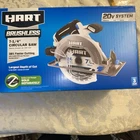 HART HPCS25 20-Volt Brushless 7-1/4 Inch Circular Saw (Battery Not Included)