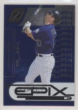 2005 Donruss Zenith Epix Blue Play 442/500 Todd Helton #E-4 HOF 2u3