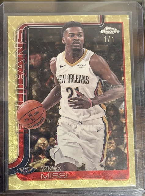 2025-26 Topps Chrome - Yves Missi #102 Superfractor 1/1