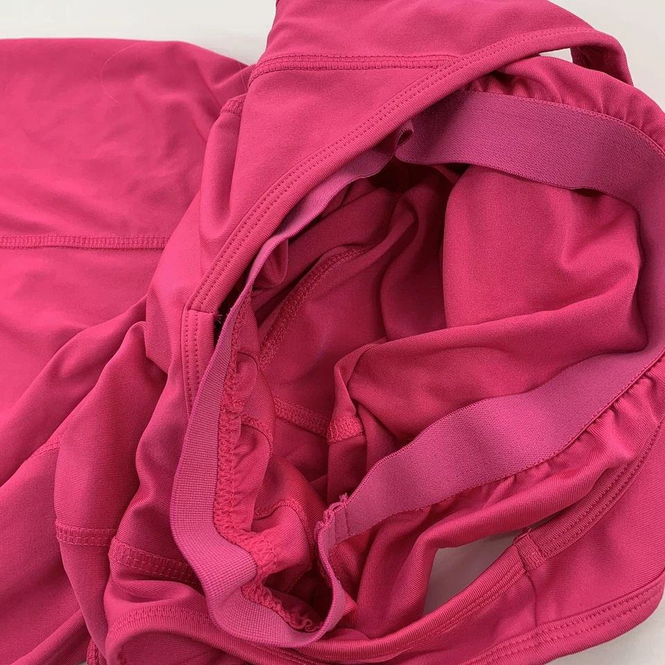 Camiseta sin mangas 90 Degree by Reflex con tirantes en la espalda y sujetador incorporado rosa medio Foto 3 de 4