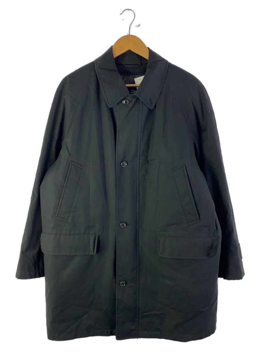 Burberry London Men's Black Polyester Coat Size L Bbn22-722-09 #EG ZIA