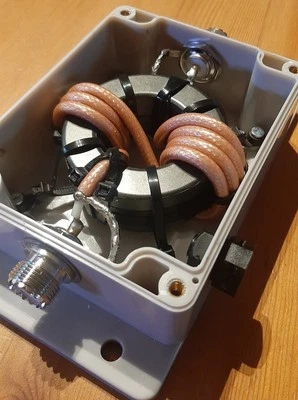 2KW 1:1 RF choke / line isolator / unun - Photo 1/3