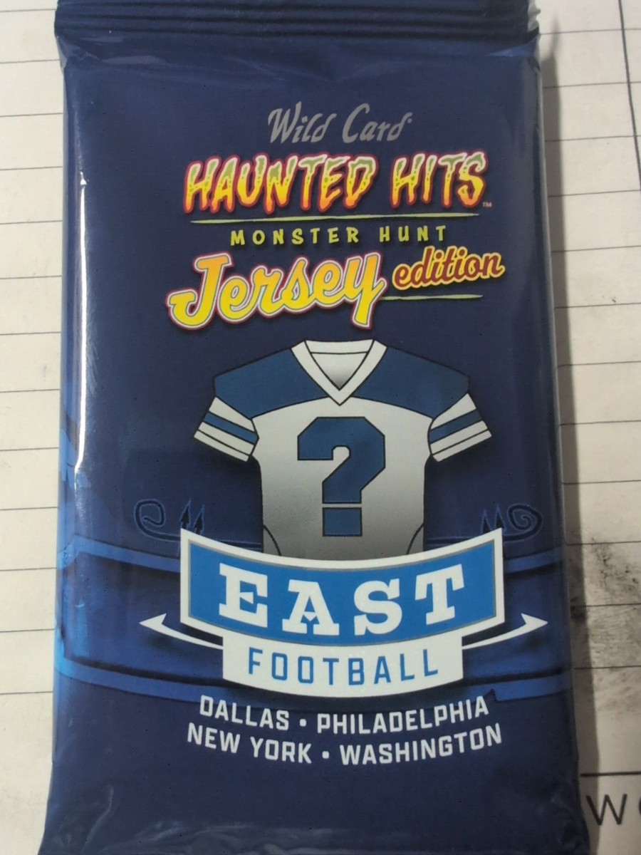 2025 Wild Card Haunted Hits Jersey Edition NFC EAST Unopened Packs