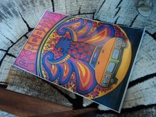 1969 69 Pontiac Firebird   24x36 Psychedelic Dealer Poster