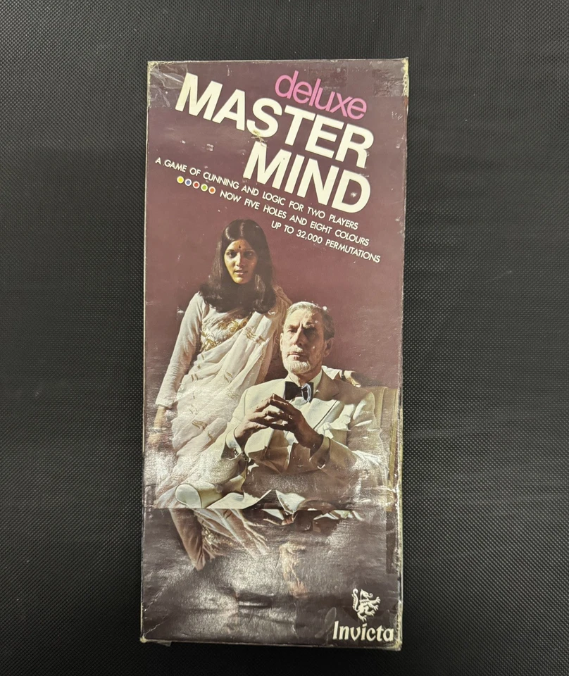 Vintage deluxe Mastermind board Game By Invicta Plastics. Friends/family Game - Image 3 of 3