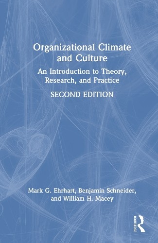Organizational Climate and Culture by Mark G. Ehrhart, Benjam... - 9781032344799